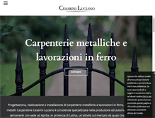 Tablet Screenshot of cesariniluciano.com